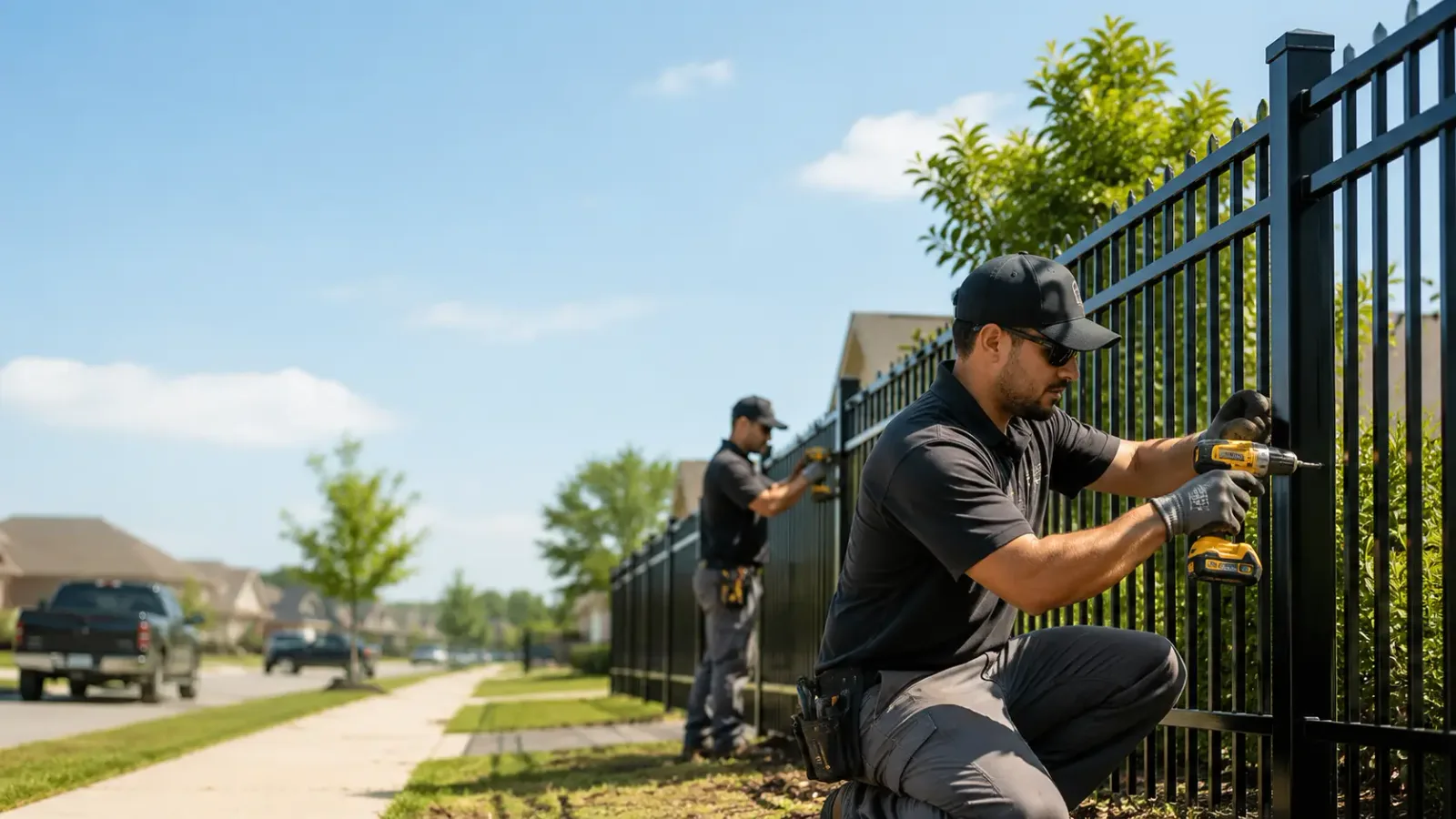 Metal Fence Installation in Coldwater, MI